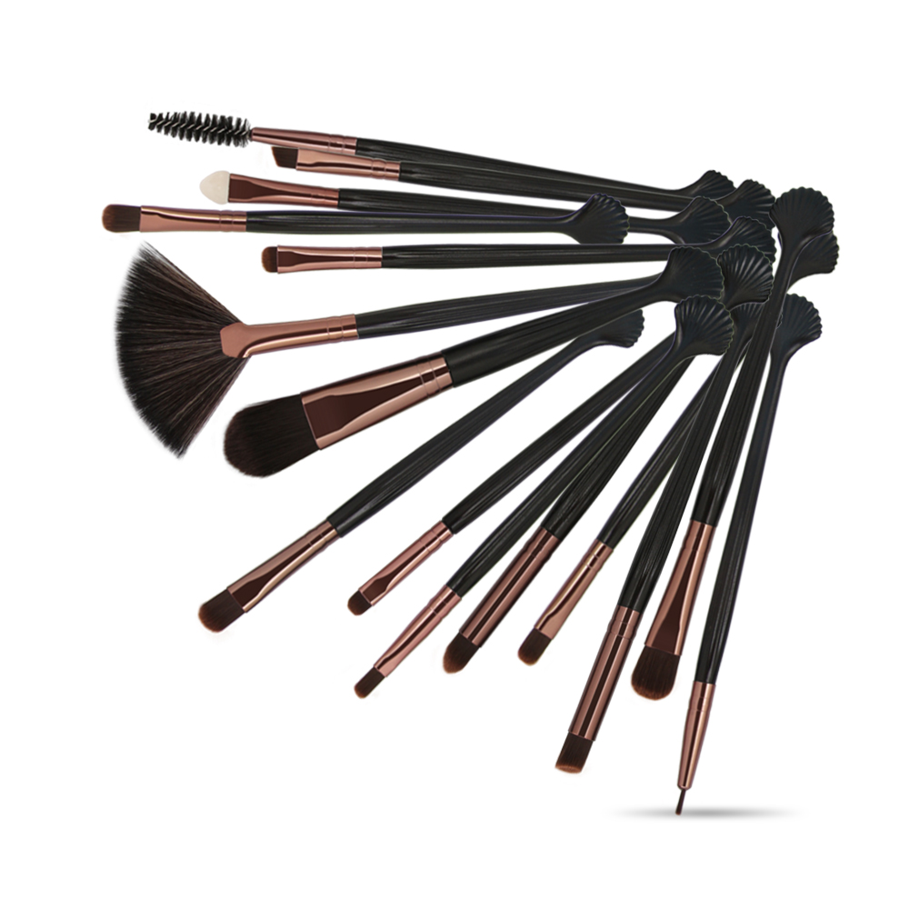 15 Shell Makeup Brush Set Beauty Tools MAG5558