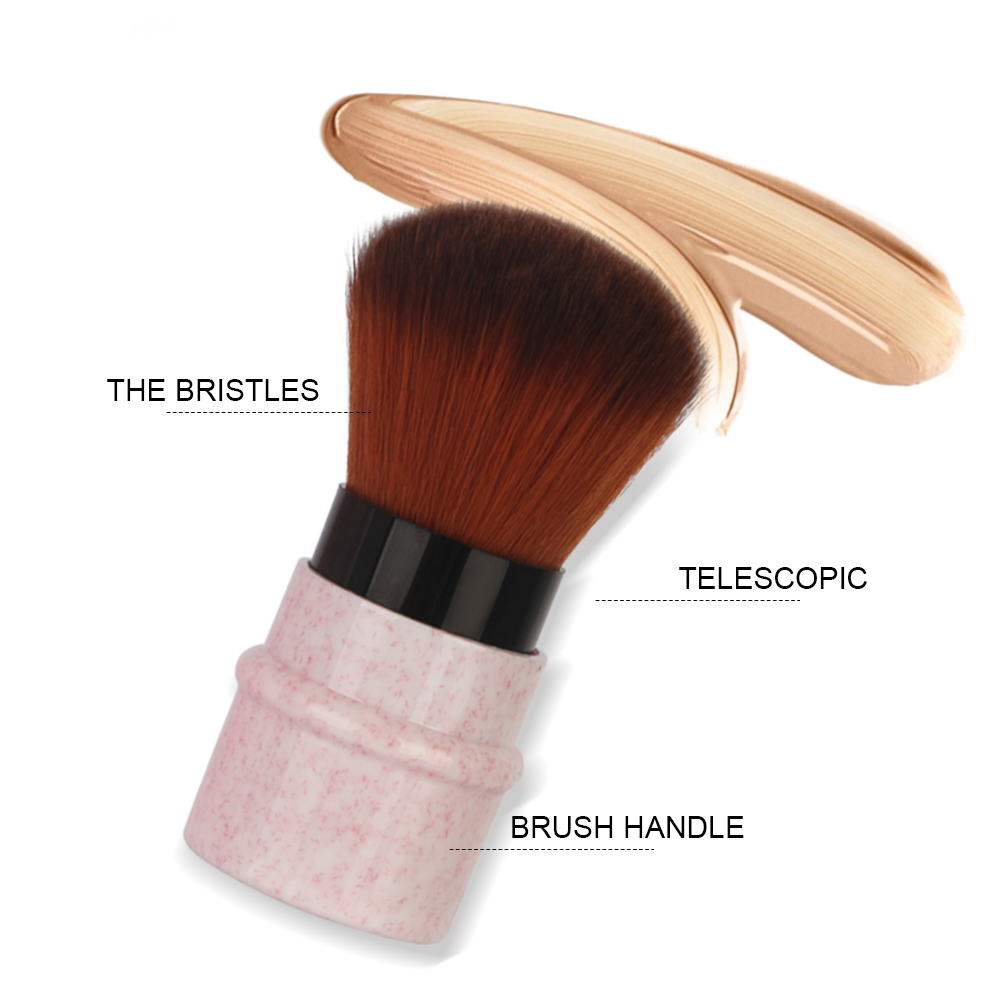 Portable Retractable Brush Makeup Brush Blush Beauty Makeup Tool MAG5625