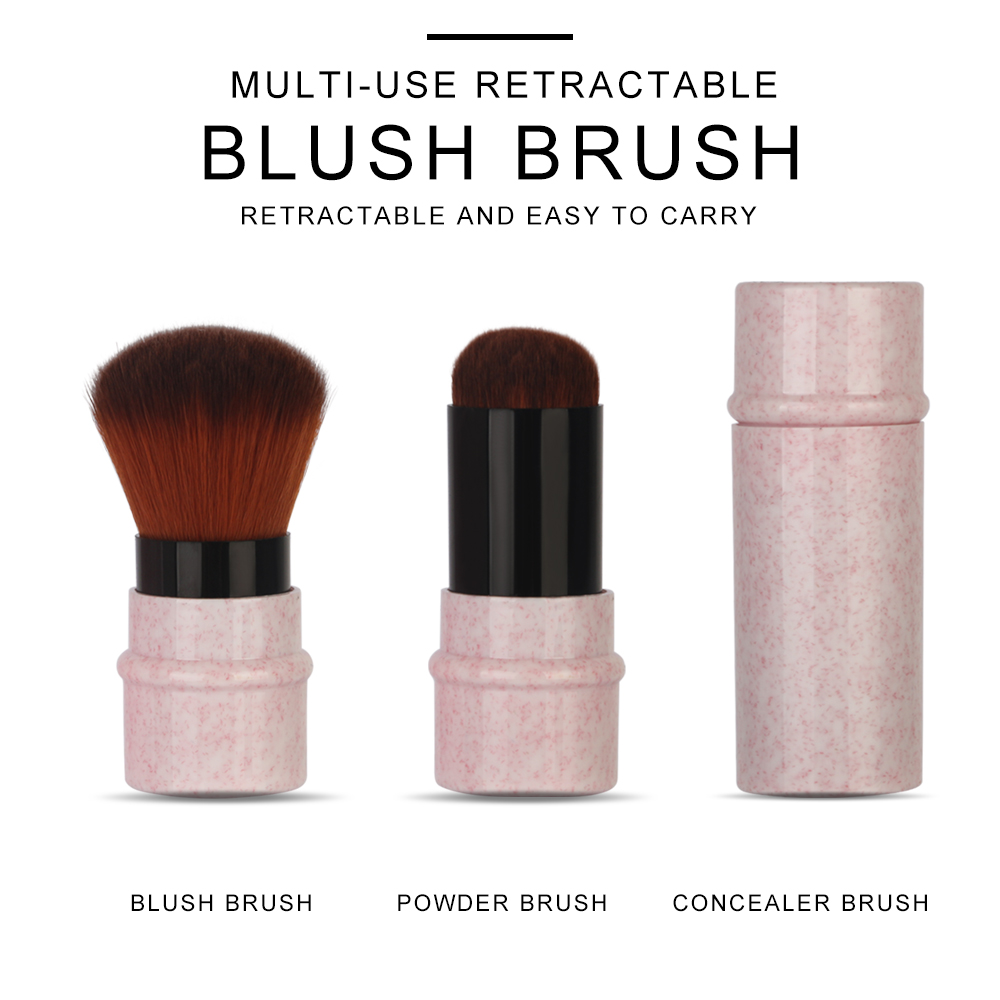 Portable Retractable Brush Makeup Brush Blush Beauty Makeup Tool MAG5625