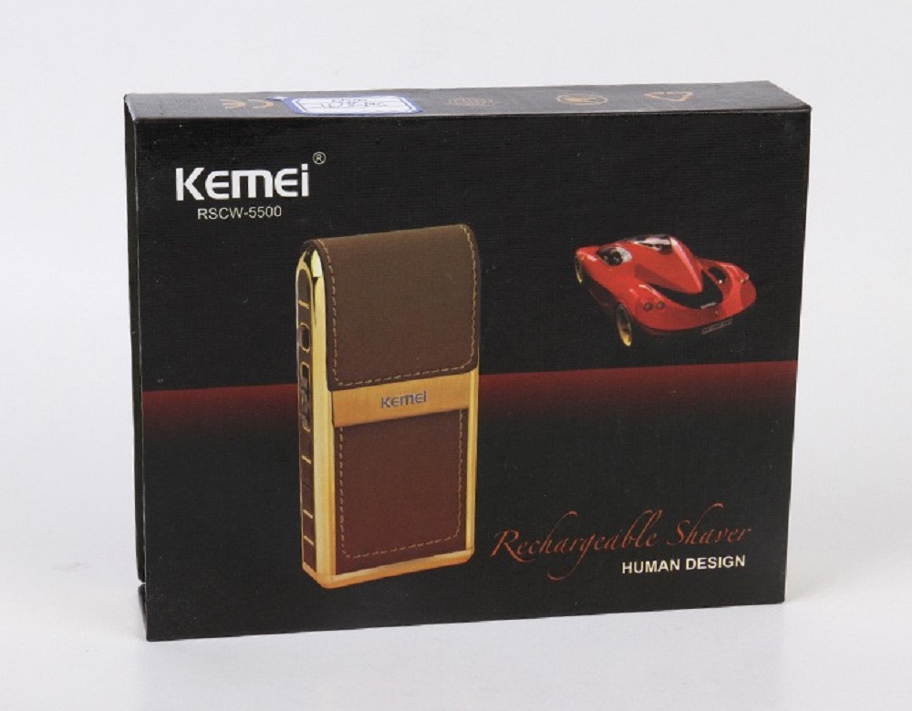 Kemei KM-5600 2 in 1 Razor Rechargeable Mustache Beard Trimmer Shaving