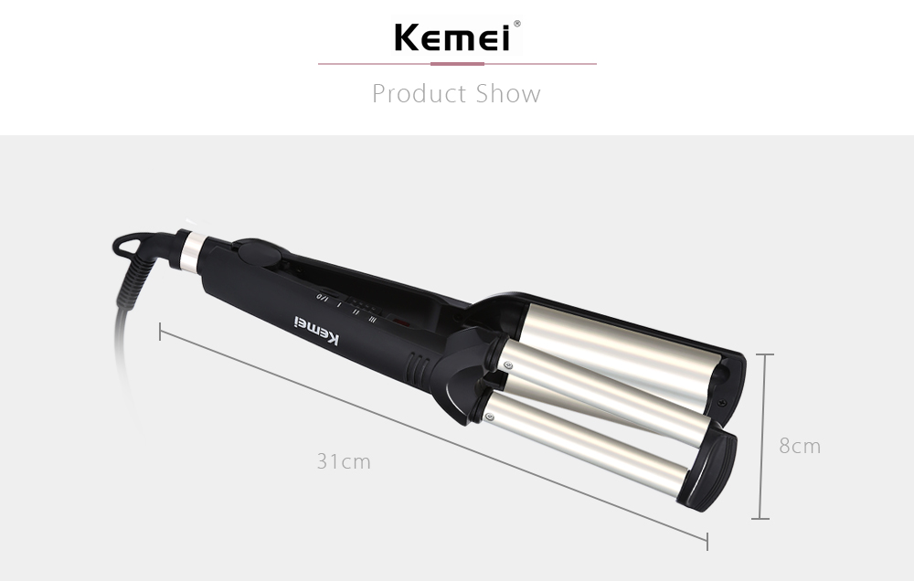 Kemei Km-2022 Style Hair Curler Professional Automatic styling Tools Hair Volume