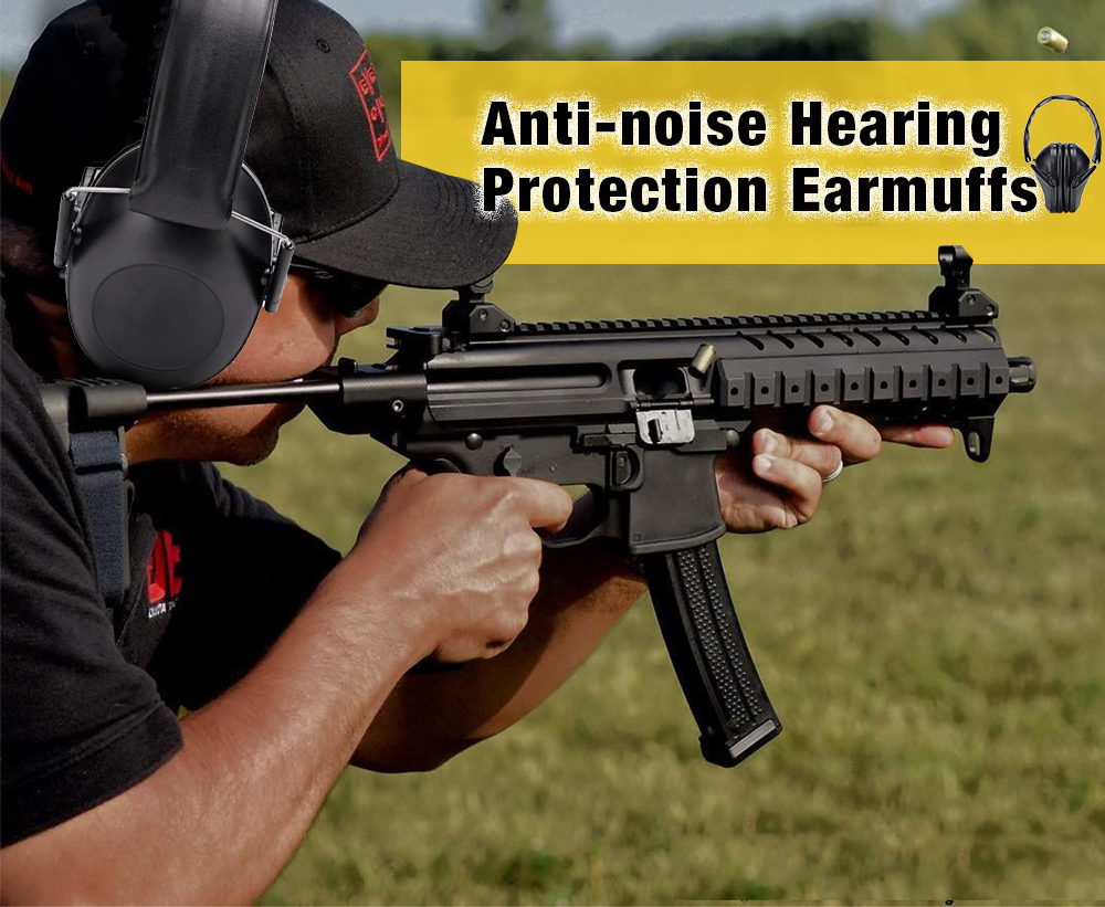 Anti-noise Hearing Protection Earmuffs