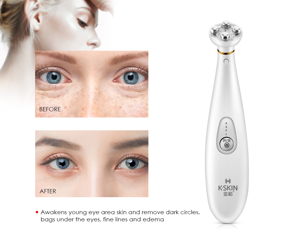 K_SKIN Facial Massager Eye Neck Essence Adsorption Blackhead Pore Rechargeable Portable Skin Care