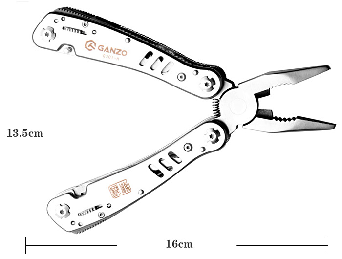 Ganzo G301H Portable Outdoor Multi-function Pliers Multi Tools with Safety Lock Mechanism