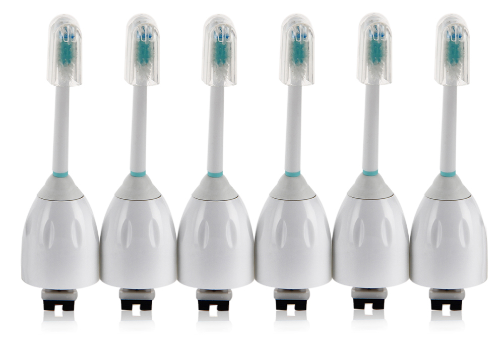 HX7001 6pcs E-series Standard Replacement Electric Brush Heads