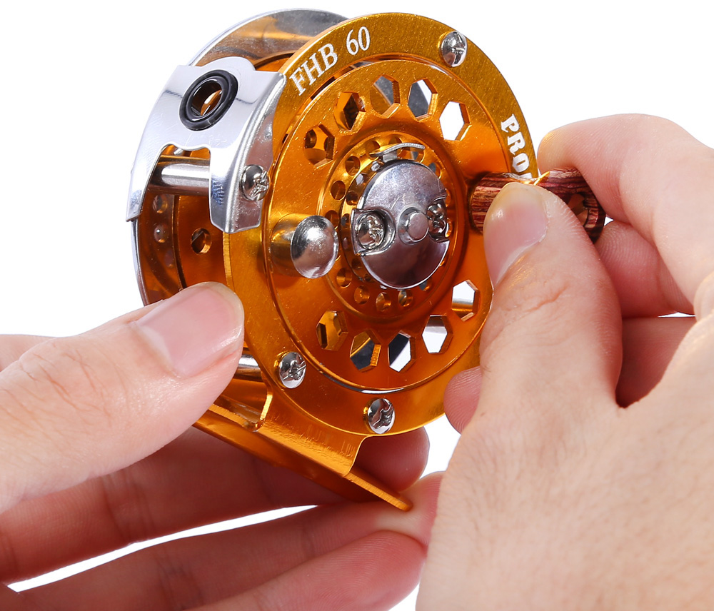 Proberos Full Metal Fly Fishing Reel Wheel Diameter 60MM