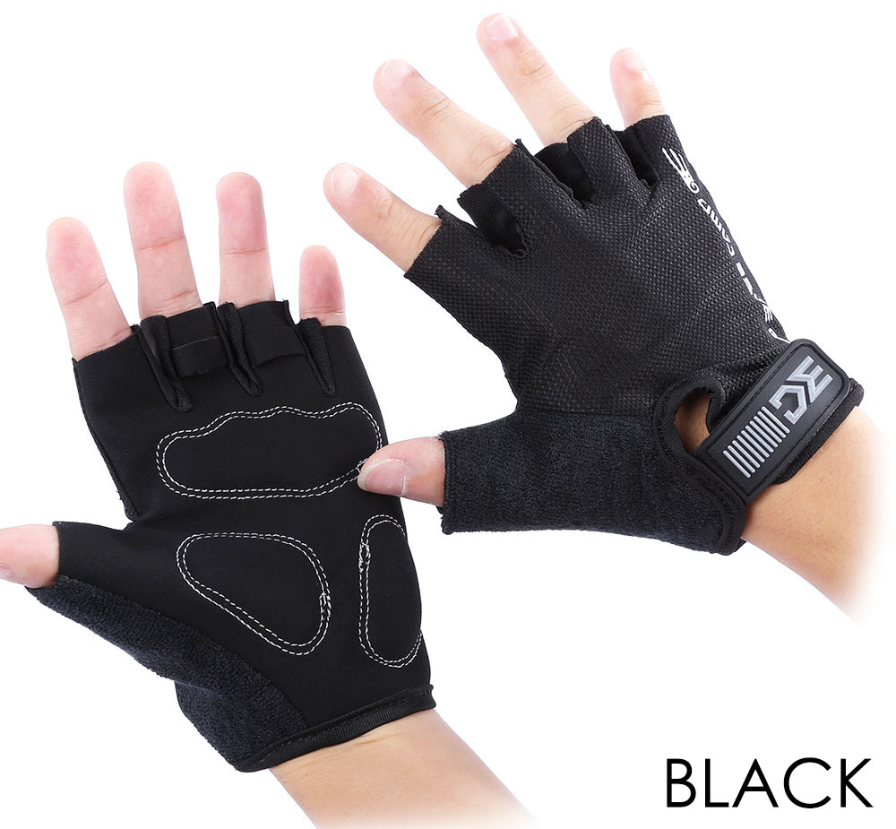 BaseCamp Breathable Half Finger Bicycle Biking Gloves