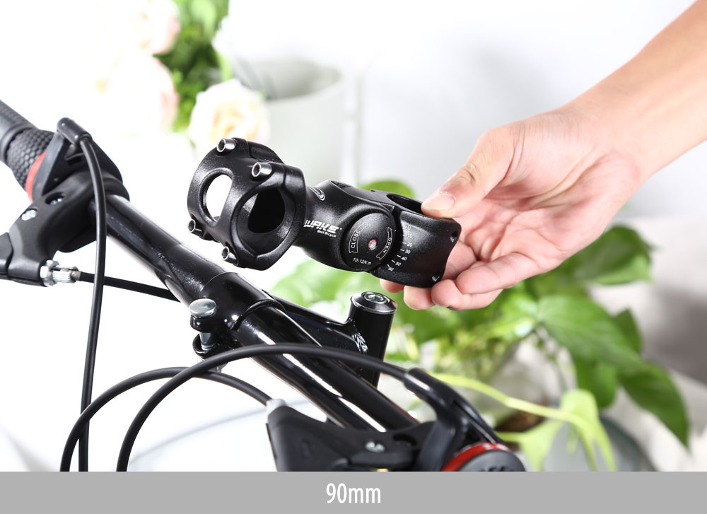 WAKE Cycling MTB Bicycle Aluminum Alloy 3D Forged Adjustable Handlebar Stem Riser
