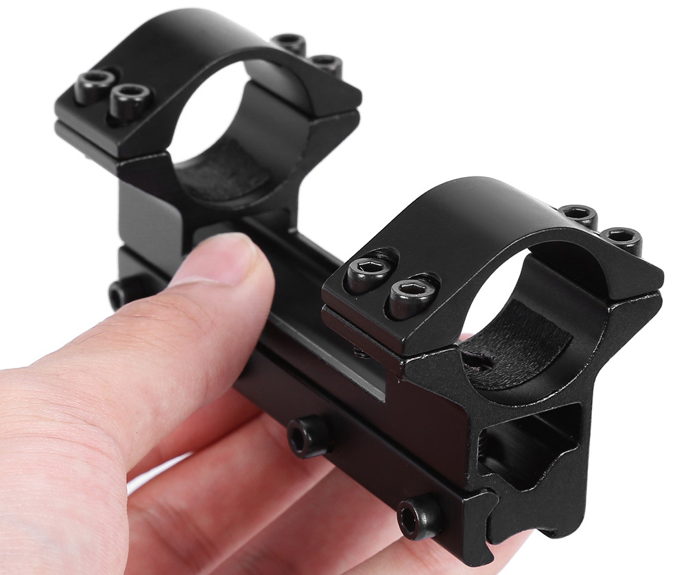 Outdoor Ring 25.4mm Length 100mm Metal Tactical Hunting Rail Scope Mount