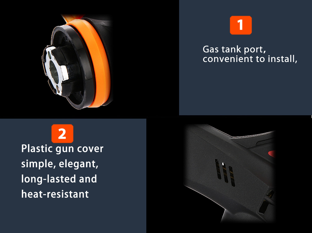 WS - 509 Ultralight Compact Design Big Fire Portable Piezo Ignition Gun