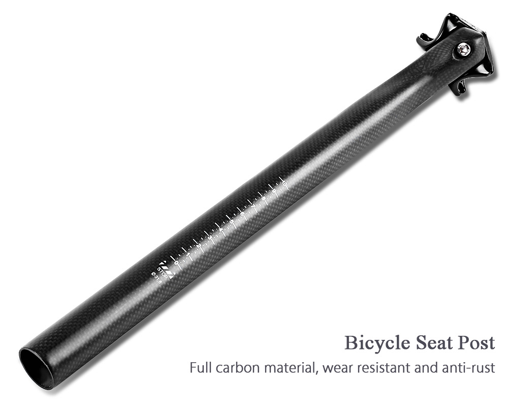 Bicycle Seat Post Full Carbon Pole Outdoor Equipment