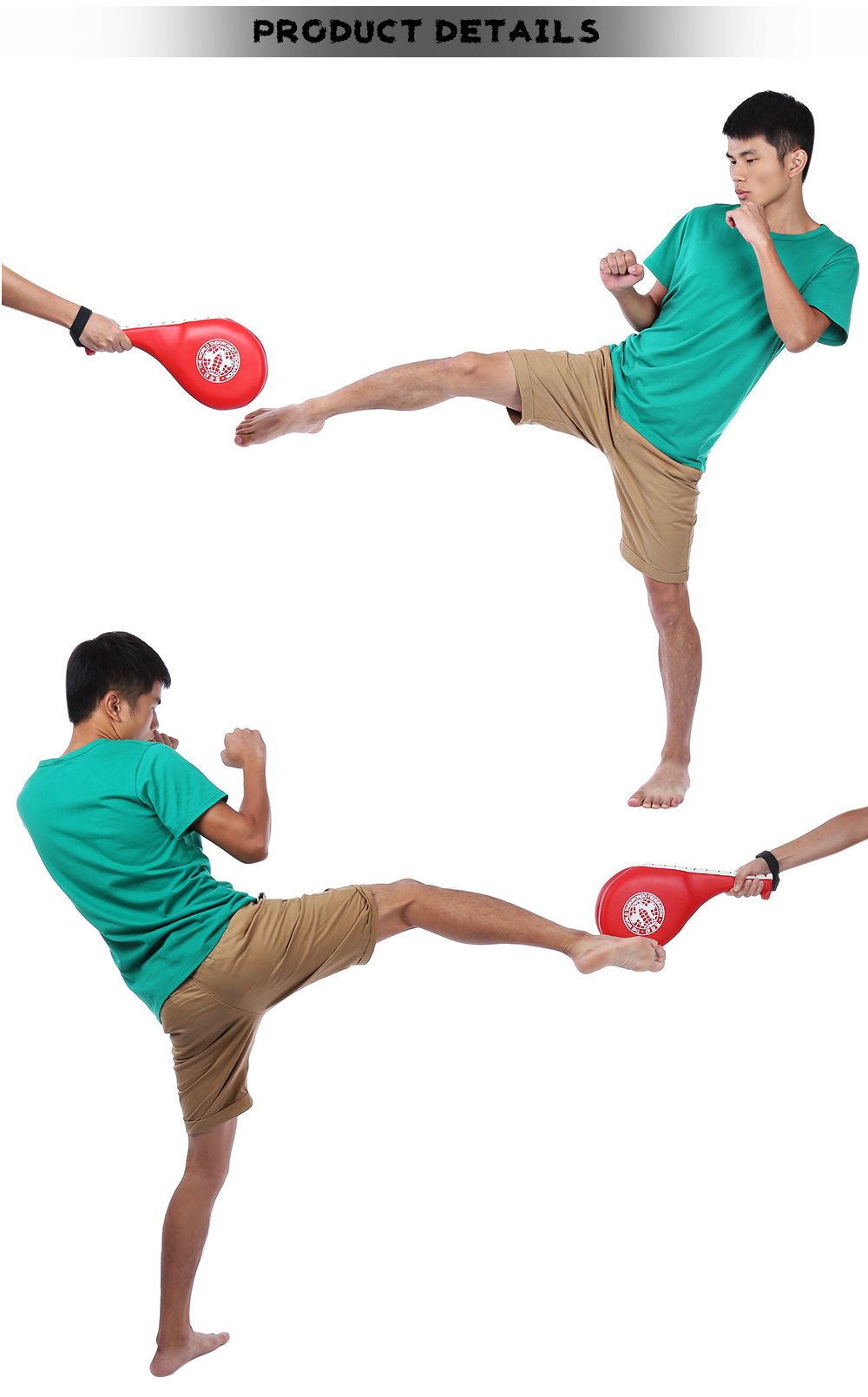 Double Sides Taekwondo Training Boxing Foot Target for Children Under 15