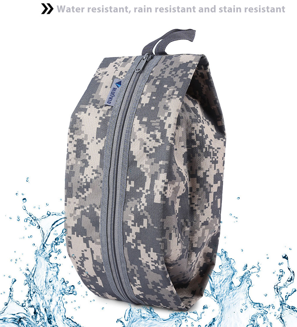 Bluefield Thick Camouflage Shoe Bag Multifunction Travel Tote Storage Case