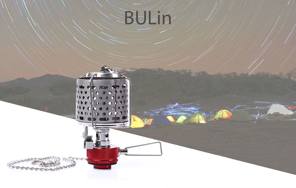BULin Outdoor Portable Ultralight Camping Gas Lantern Lamp Light