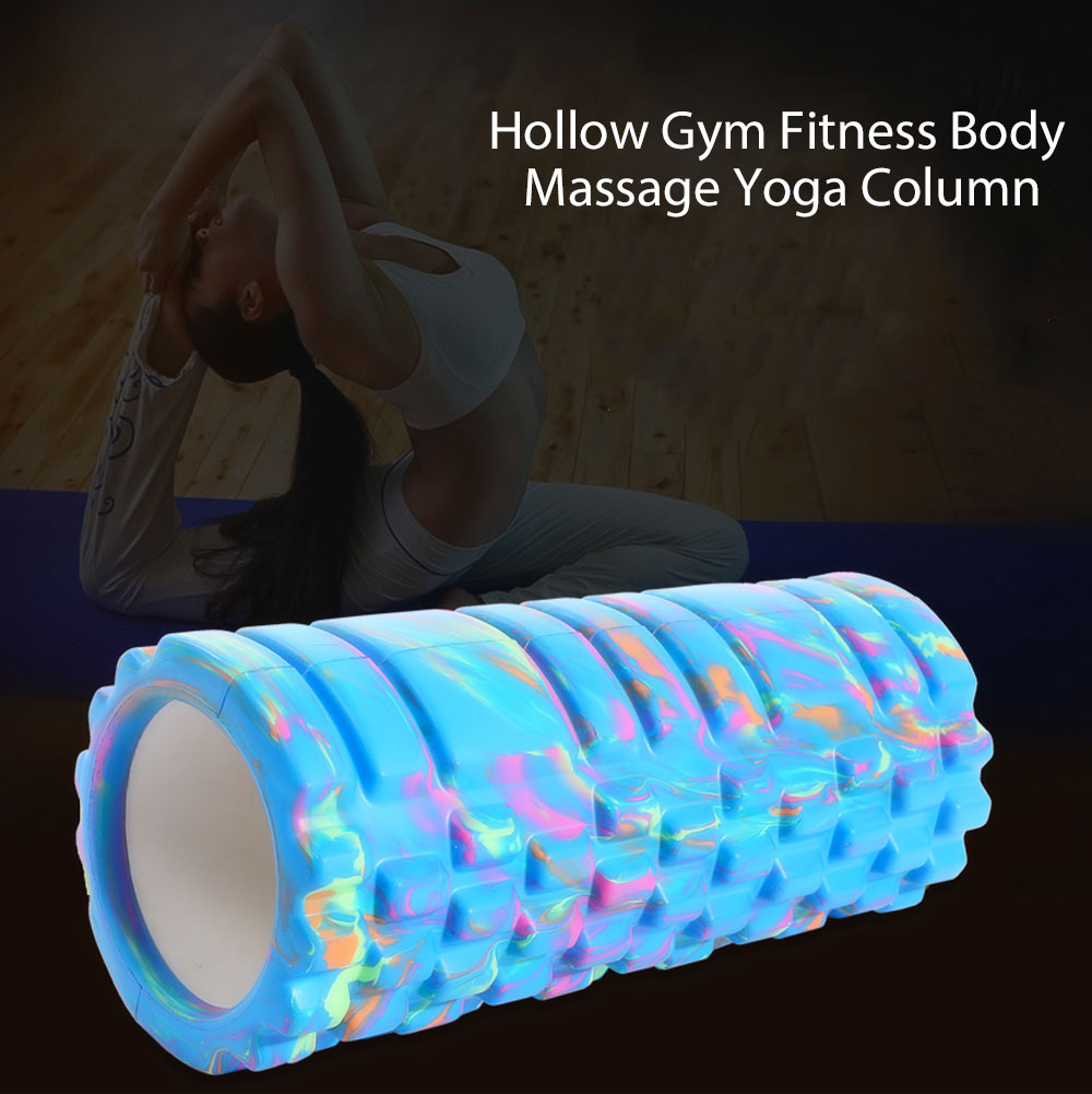 EVA Hollow Gym Fitness Yoga Column Body Massage with Floating Point Muscle Relaxation Tool
