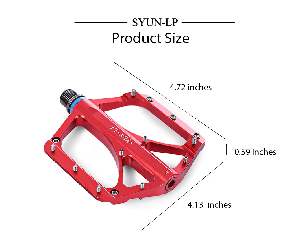 SYUN-LP Pair of Outdoor Cycling Road Mountain Bicycle Bike Pedal