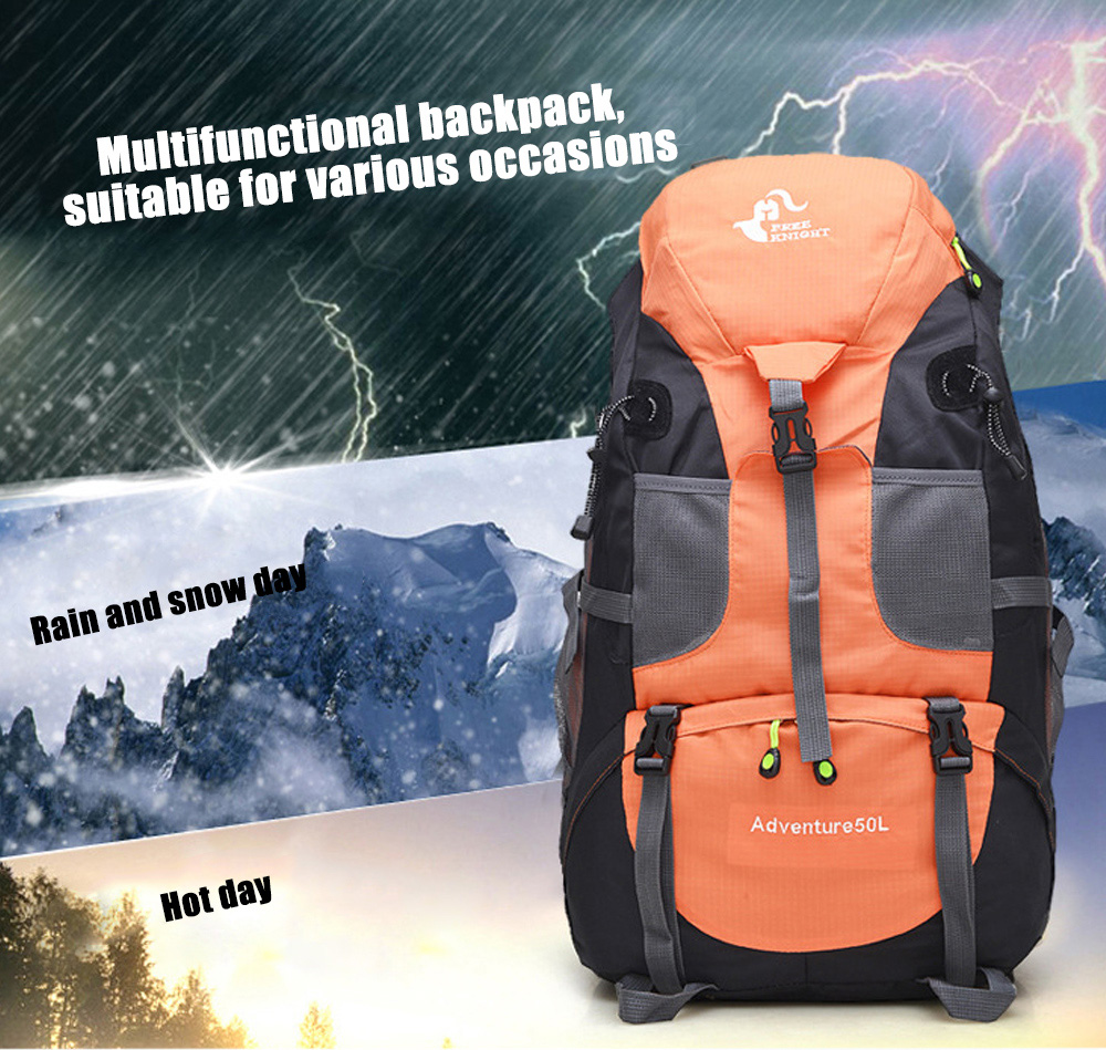 FREEKNIGHT FK0396 Waterproof Nylon Backpack for Outdoor Climbing Cycling Hiking