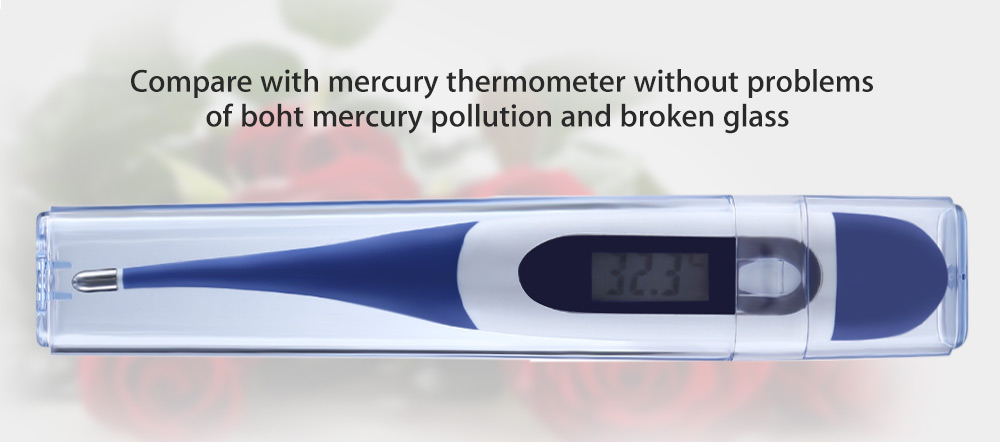 Pen-shape LCD Digital Clinical Thermometer for Adult Kids Baby Detect Fever