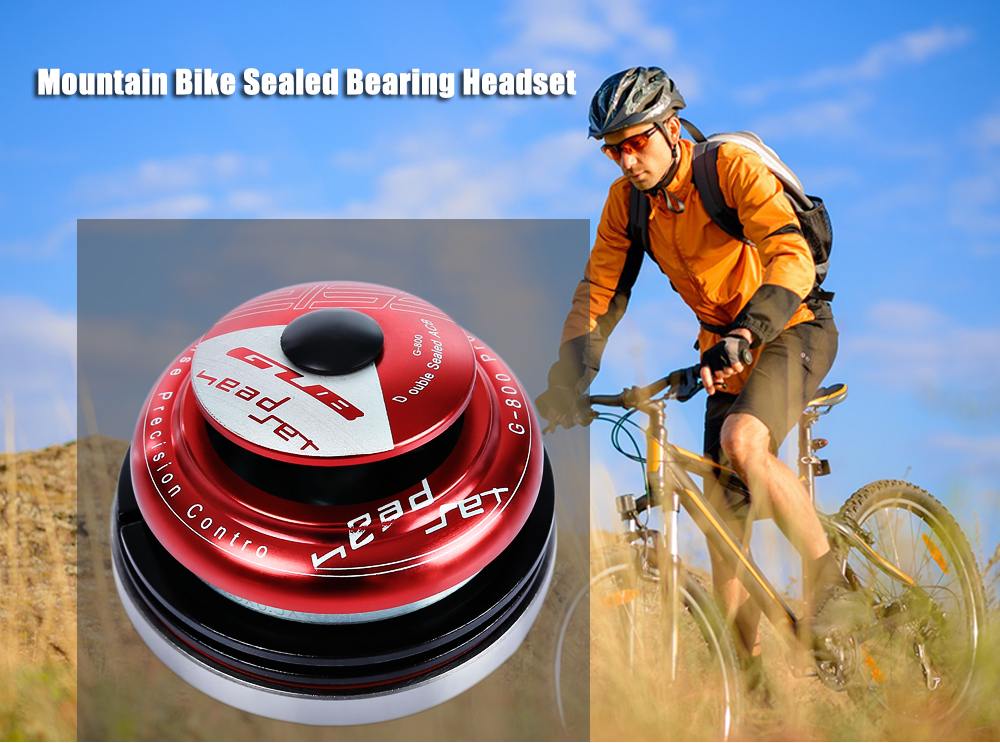 GUB G - 800 Mountain Bike Sealed Bearing Headset Cycling Wrist Tapered Bowl