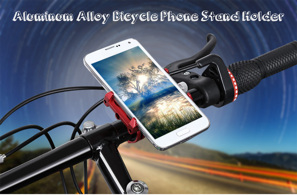 GUB Aluminum Alloy Bicycle Handlebar Mount Holder Bike Phone Stand Cycling Accessory