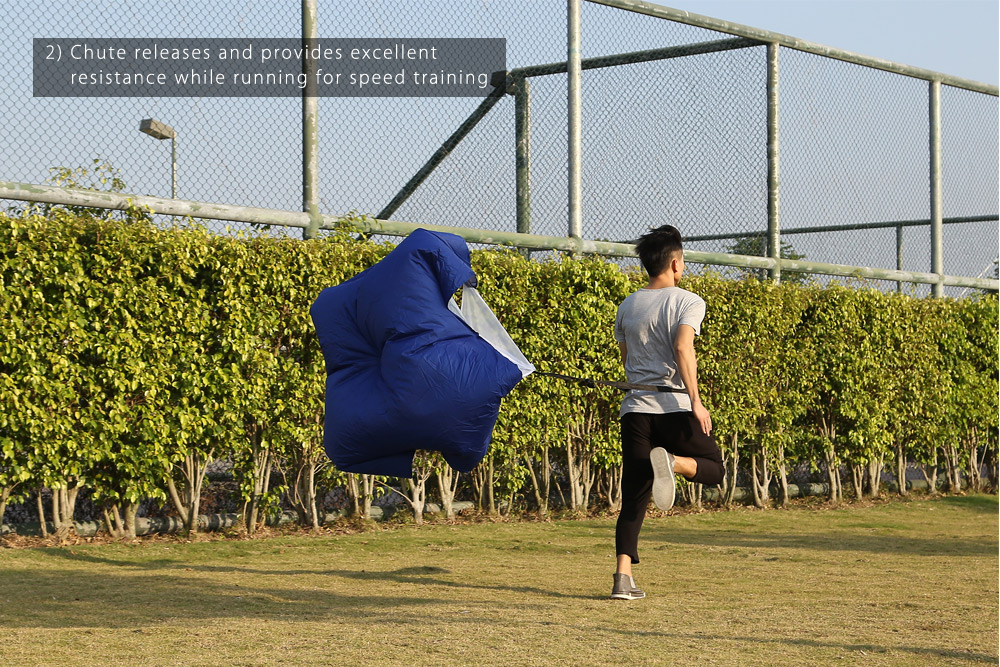 Speed Training Resistance Parachute with Belt for Football Running Physical Sports