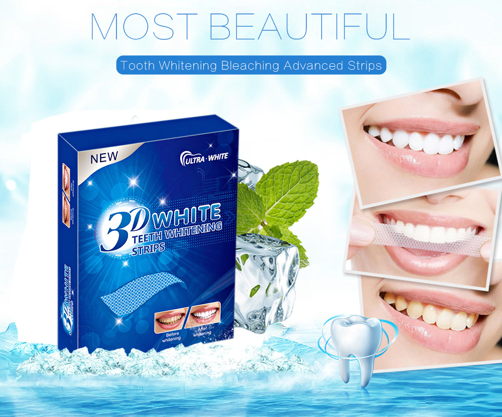 14pcs Tooth Professional Whitening Bleaching Advanced Strips