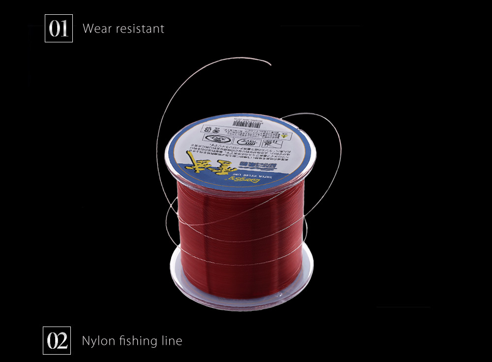 Eoongsng 500M PE Monofilament Fishing Line Strong Braided Wire