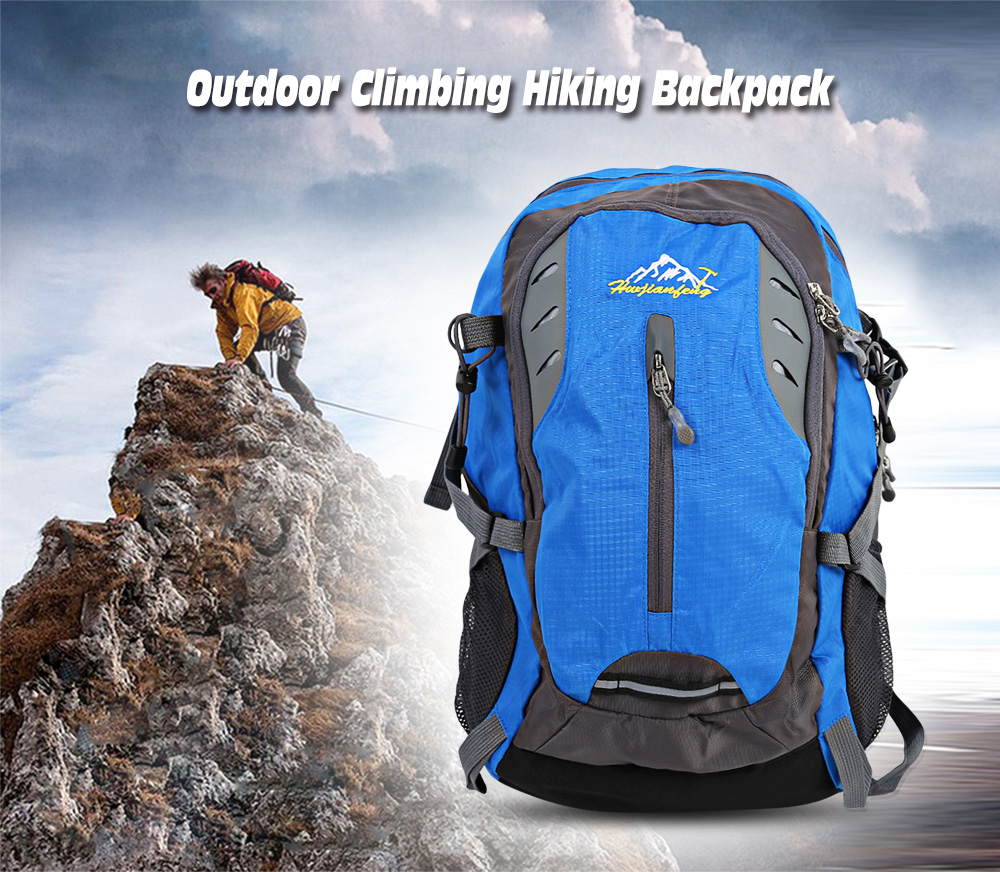 HUWAIJIANFENG Outdoor Climbing Hiking Running Backpack - Royal Blue ...