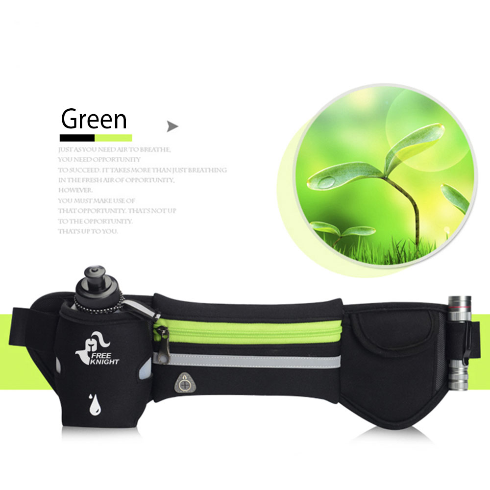 FREEKNIGHT FK1019 Reflective Waist Bag for Outdoor Running Cycling Hiking