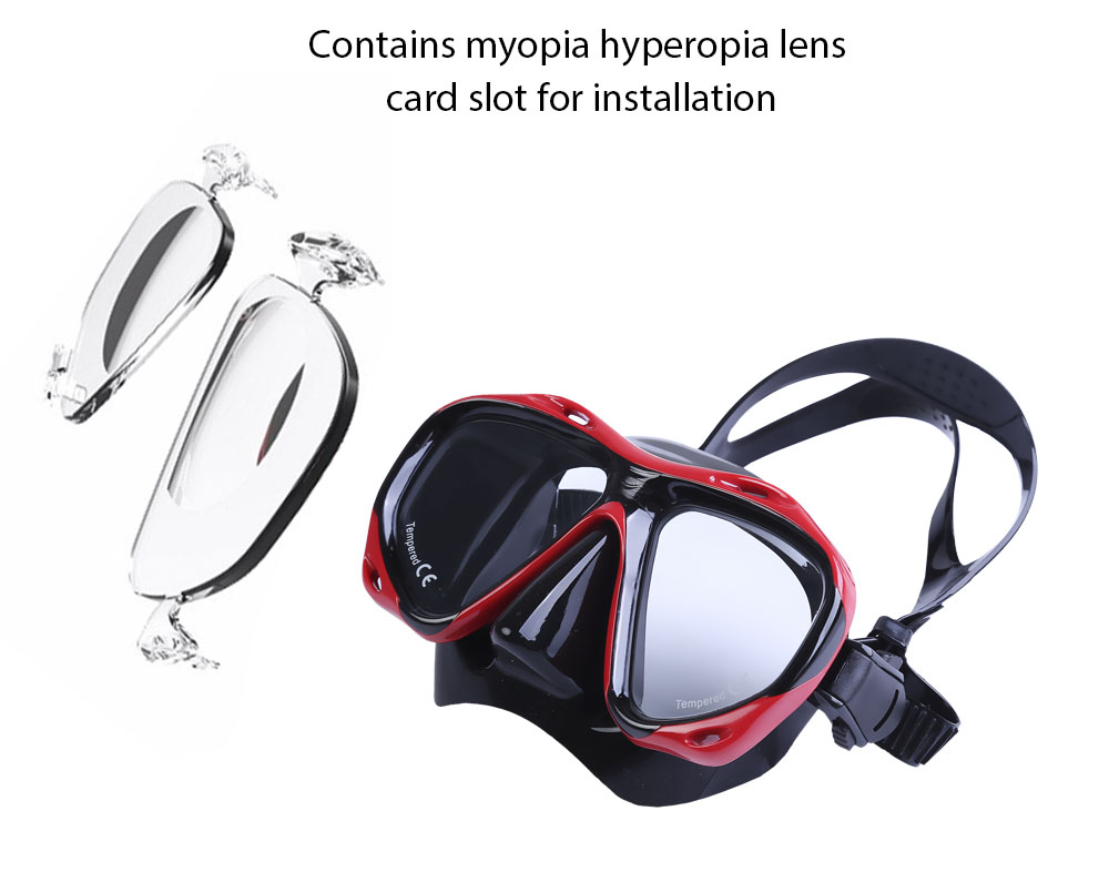 WHALE Professional Diving Water Sports Training Snorkeling Silicone Mask Snorkel Glasses Set