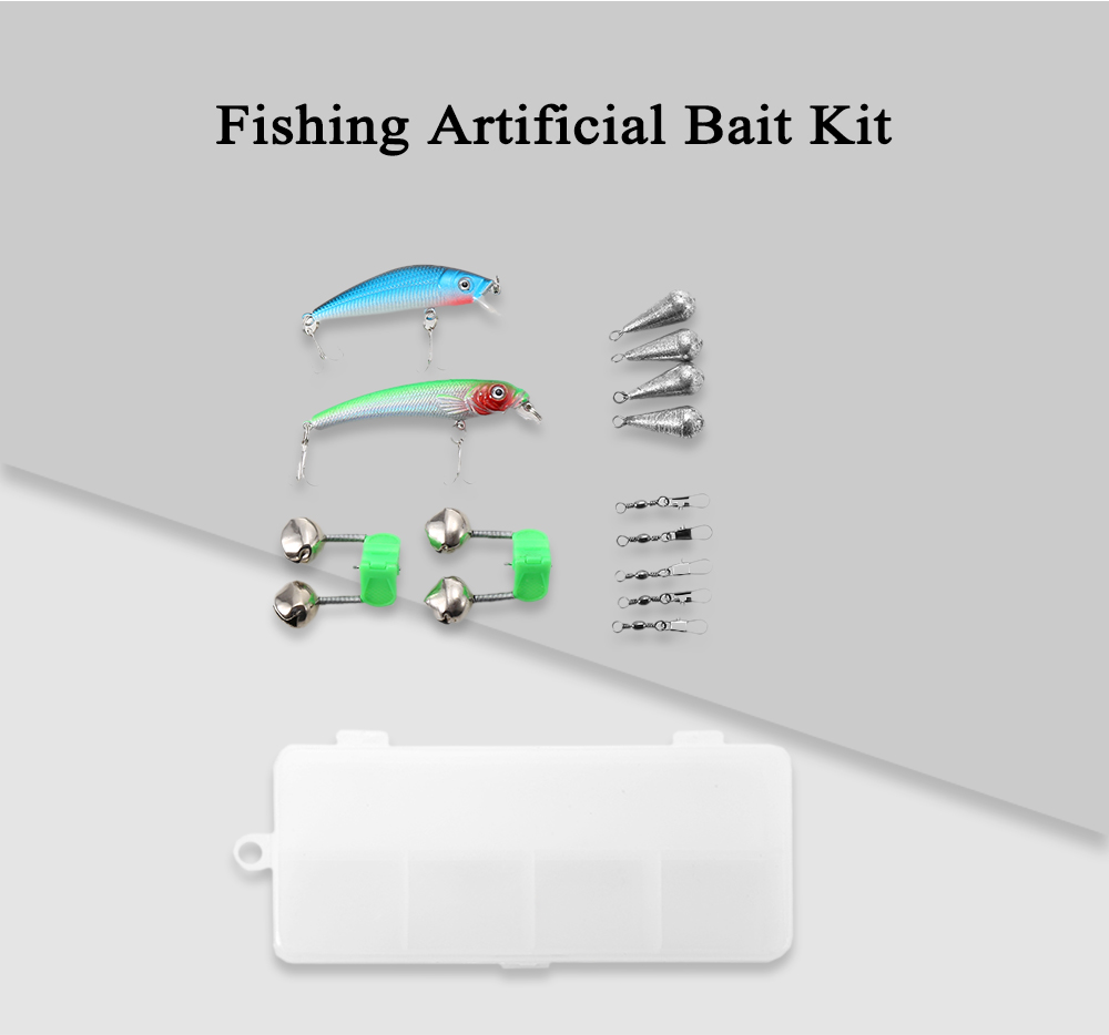 LEO Outdoor Fishing Spinning Rod Reel Kit Set with Fish Line Lures Hooks Floats Bag Case