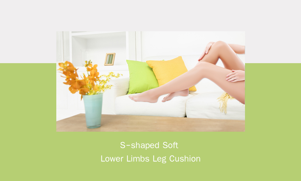 S-shaped Soft Leg Cushion