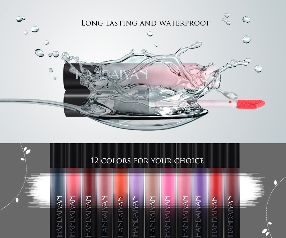 Waterproof Matte Long Lasting Lip Gloss