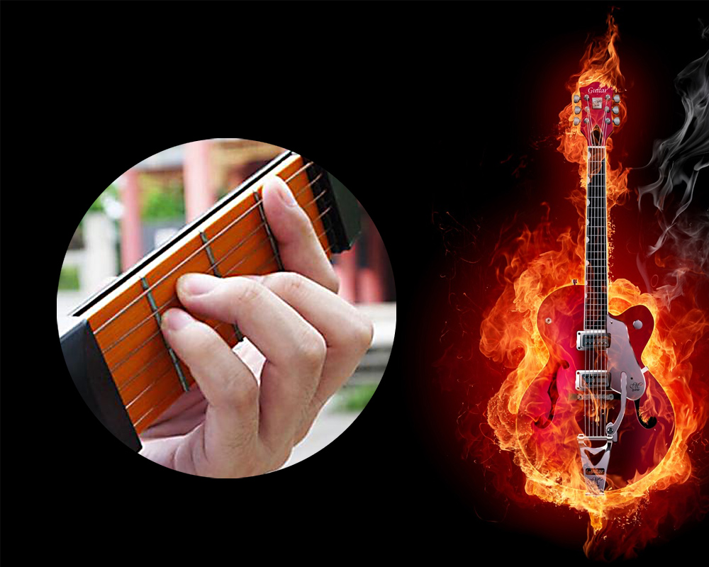 Portable Pocket Guitar Practice Tool Finger Training Device for Beginner