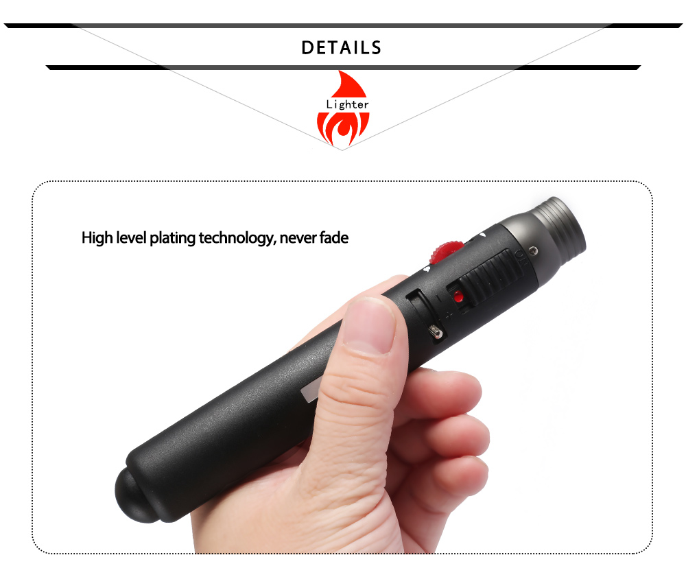 Adjustable Portable Lighter Jet Flame Pencil