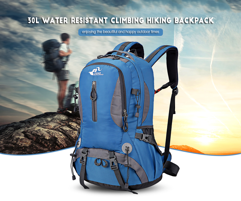 FREEKNIGHT 0398 30L Water Resistant Climbing Hiking Backpack