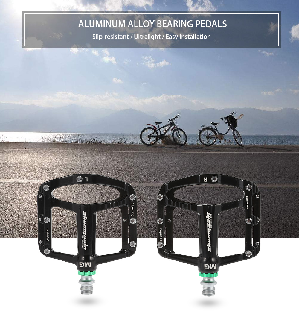 Magnesium Alloy Mountain Bike Road Cycling Pedals Bicycle Foot Rest