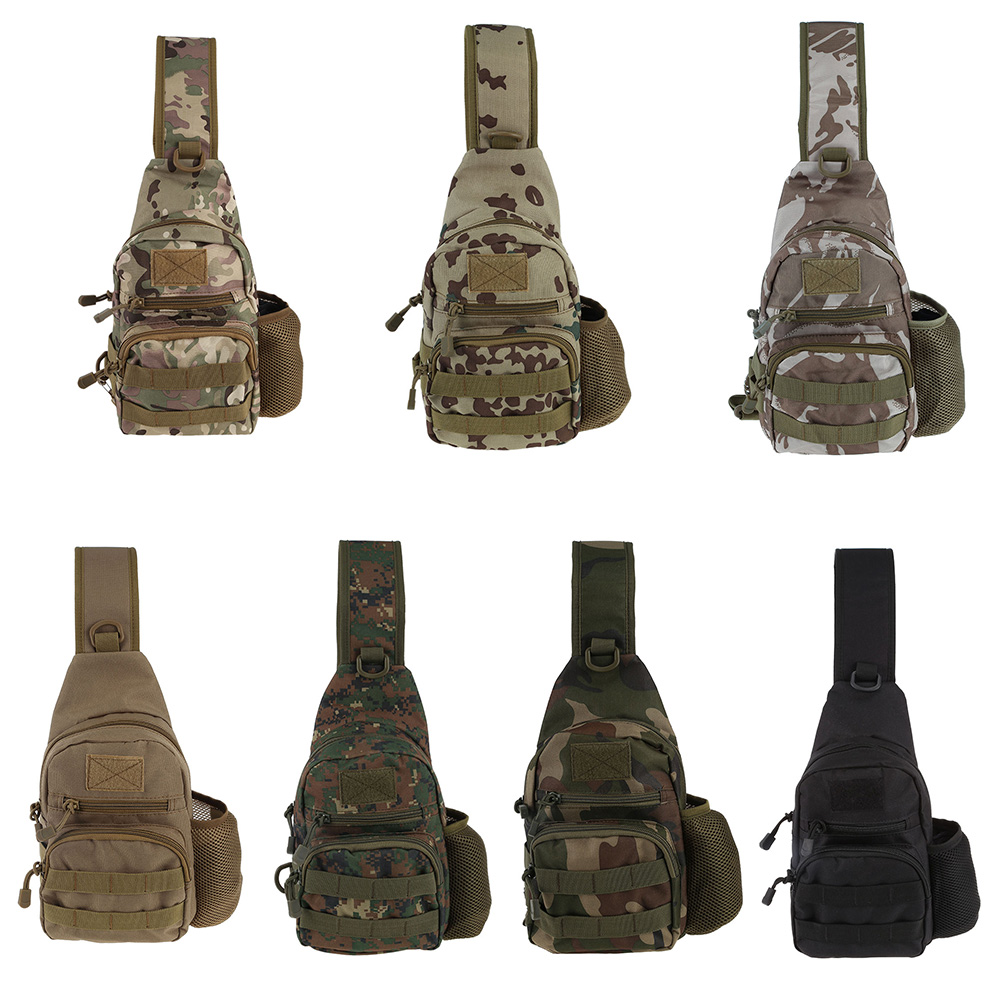 Multi-functional Tactical Camouflage Single Shoulder Bag Chest Pack