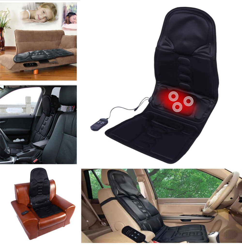 Car Seat Health Care Massage Cushion Heat Pad