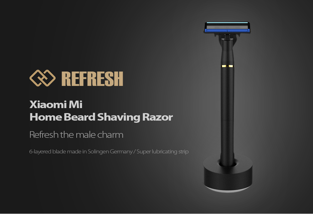 H600 Mi Home Refresh Beard Shaver Men Manual 6 Layer Razor