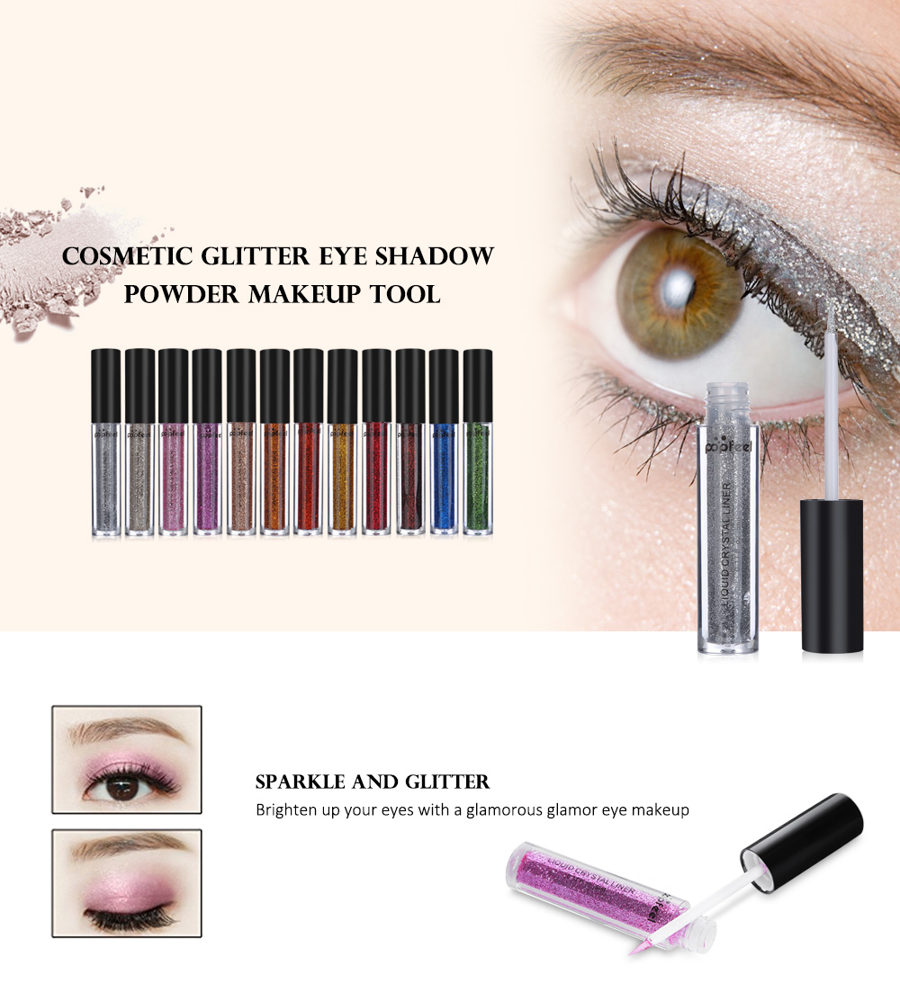 popfeel Cosmetic Brighten Pearl Eye Shadow Glitter Powder Makeup Tool