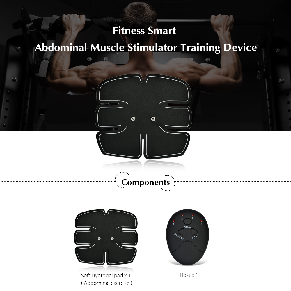 Smart Electric Pulse Treatment Massager Abdominal Muscle Stimulator Fitness Training Device