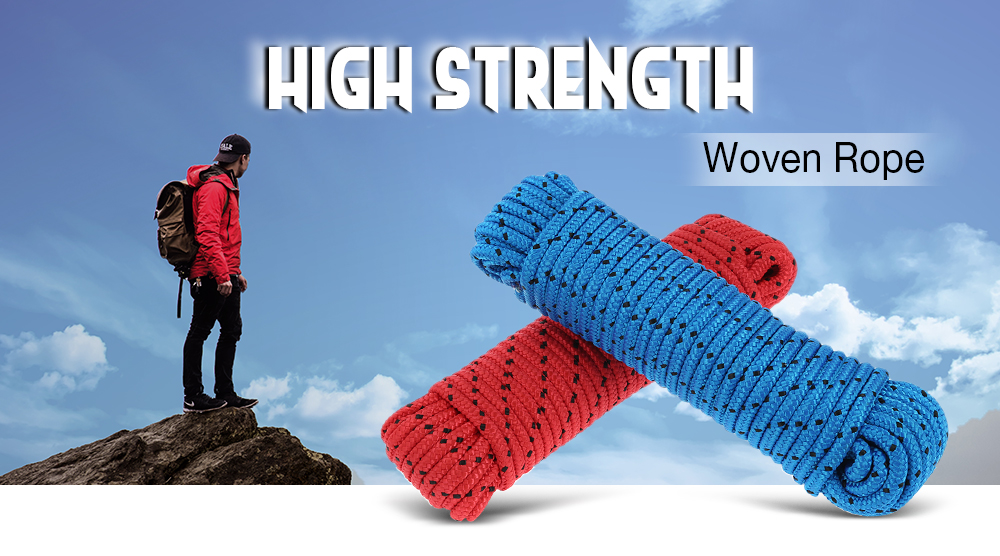 High Strength Woven Rope for Outdoor Climbing Emergency Rescue