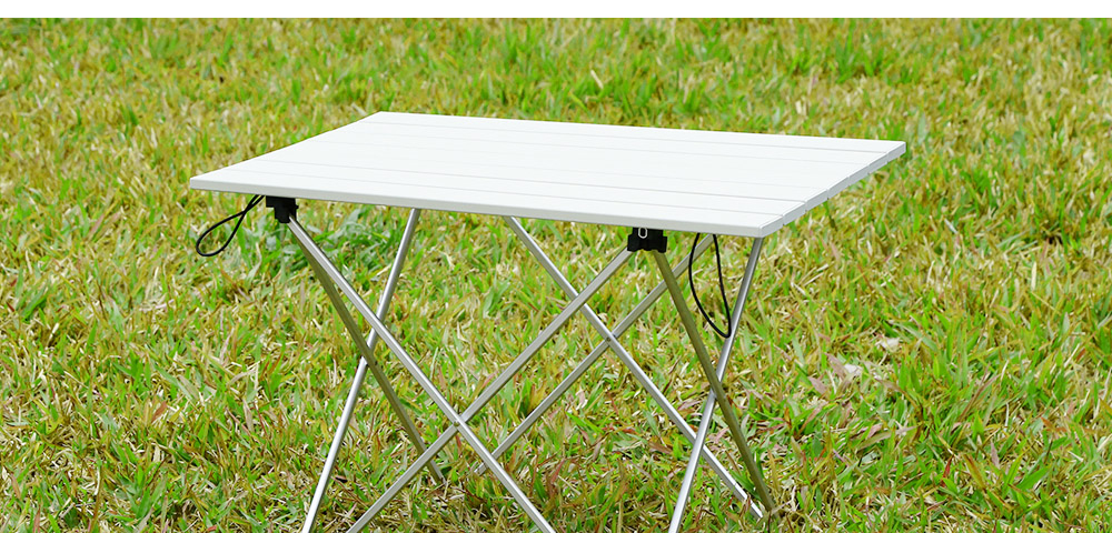 Outlife Portable Outdoor BBQ Camping Picnic Aluminum Alloy Folding Table