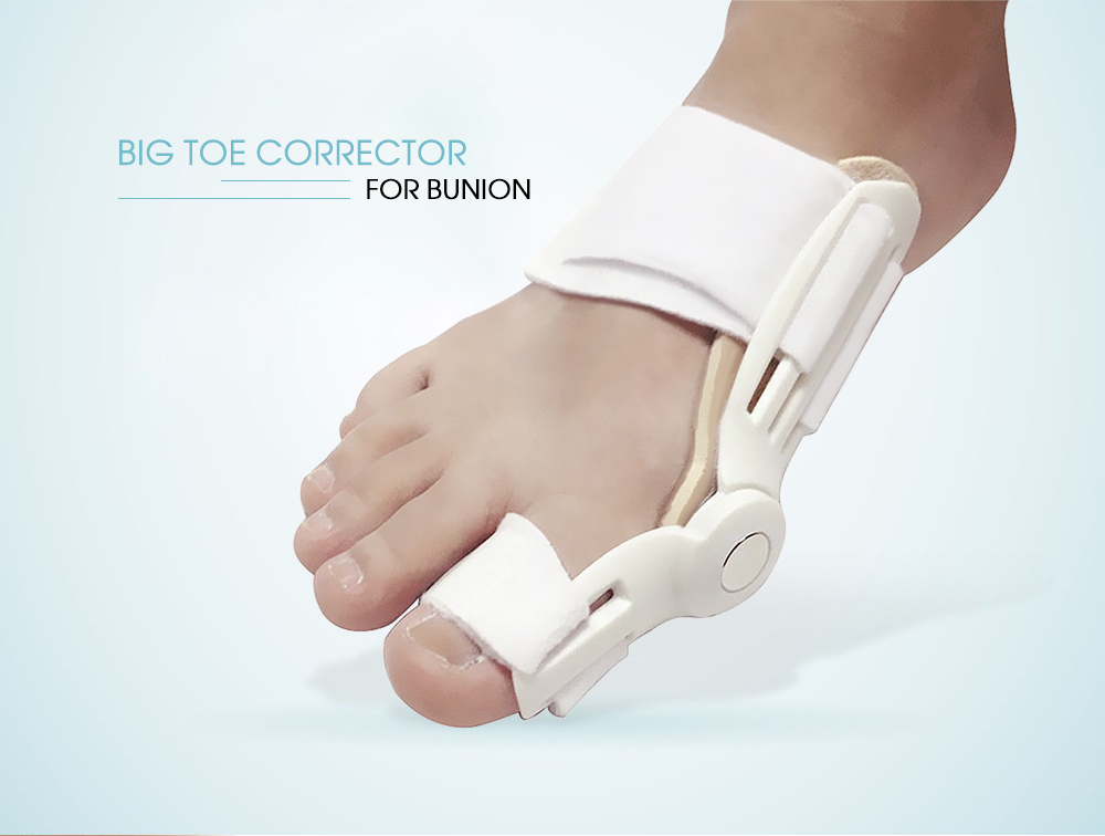 Bunion Aid Hinged Splint Toe Straightener Corrector Brace