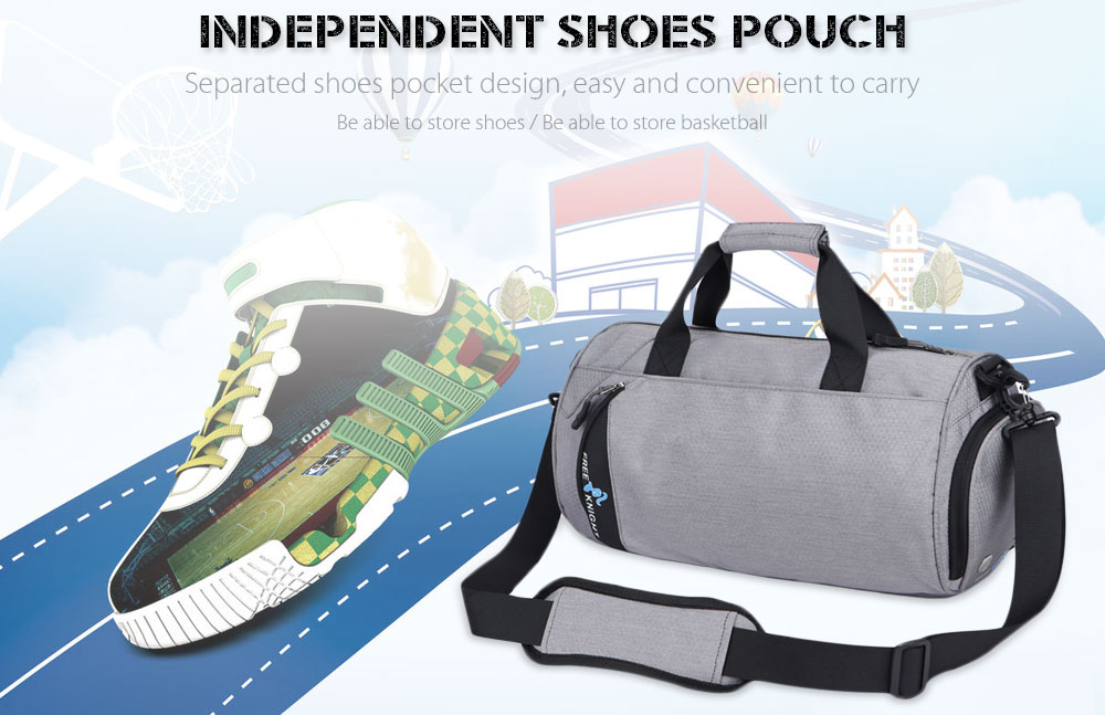 Free Knight FK0606 25L Gym Soccer Training Handbag Outdoor Traveling Shoulder Bag Shoes Storage Tote