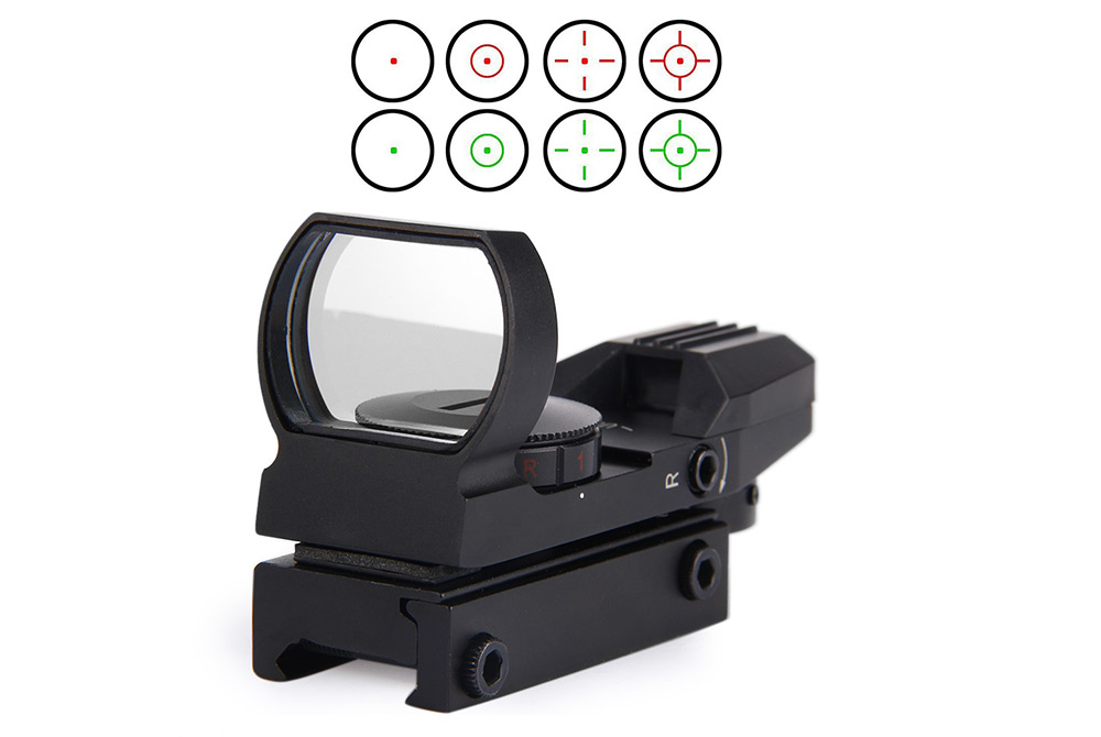 Beileshi Hunting Tactical Holographic Reflex Red Green Dot Sight Scope 20mm