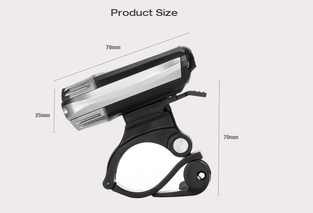 USB Rechargeable Bike Cycling Front Flashlight Headlight Helmet Light