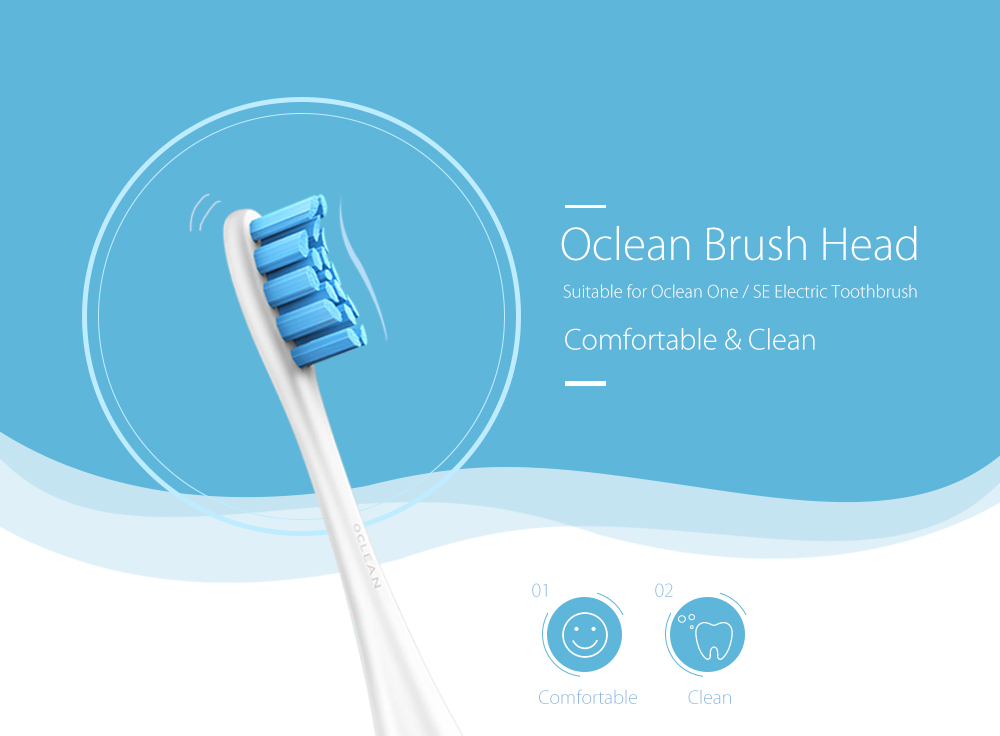 Oclean One / SE Replacement Brush Head for Automatic Electric Sonic Toothbrush