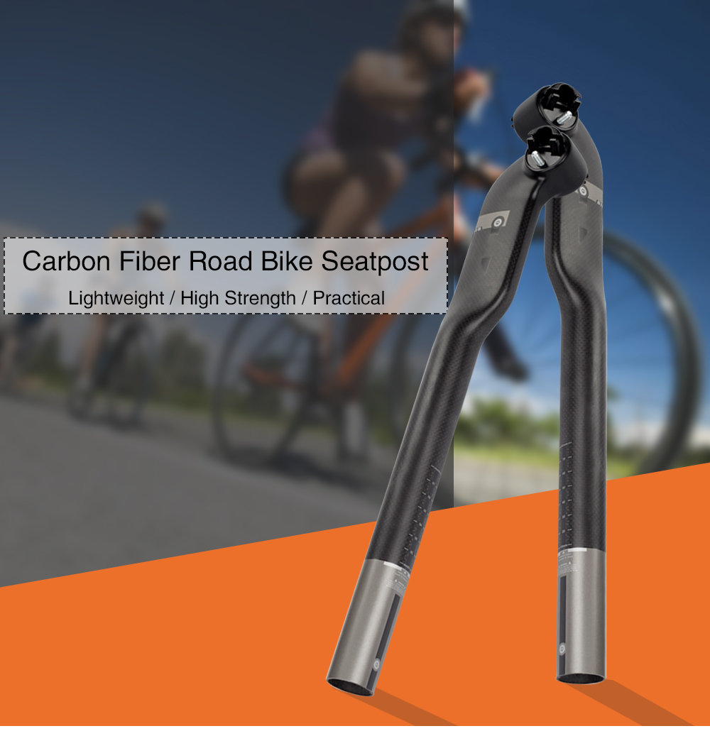High Strength Road Bike Seatpost Carbon Fiber Bicycle Seat Tube